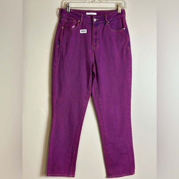 PacSun Denim - Pacsun mom jeans 25 14”waist 10-1/2 rise 27”inseam-purple preowned great conditi